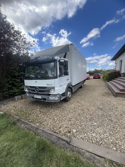 Mercedes Atego 818 cena export zamiana na busa (blaszka)