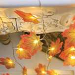 Folhas de Outono com Luz LED