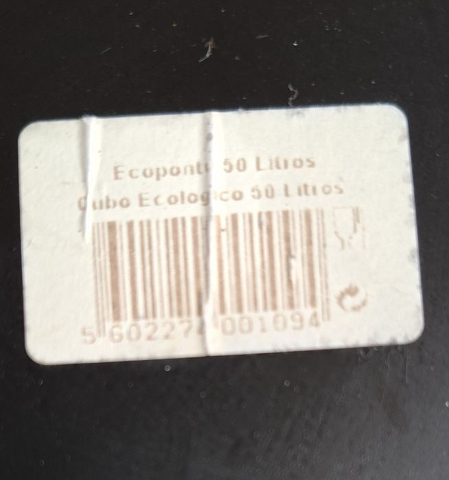 Ecoponto 50l com tampa