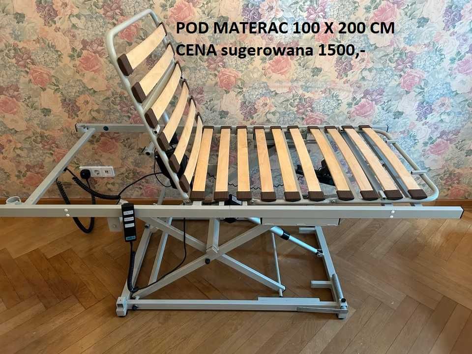 Łóżko rehabilitacyjne na pilota dla chorego wkład do łóżka