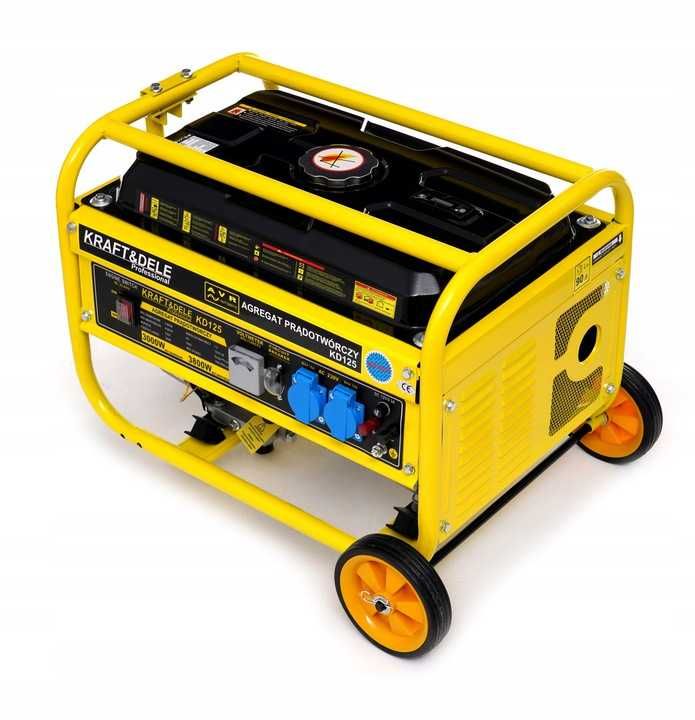 Agregat Prądotwórczy 7KM 230V GENERATOR 3800W AVR Na Kołach Sklep