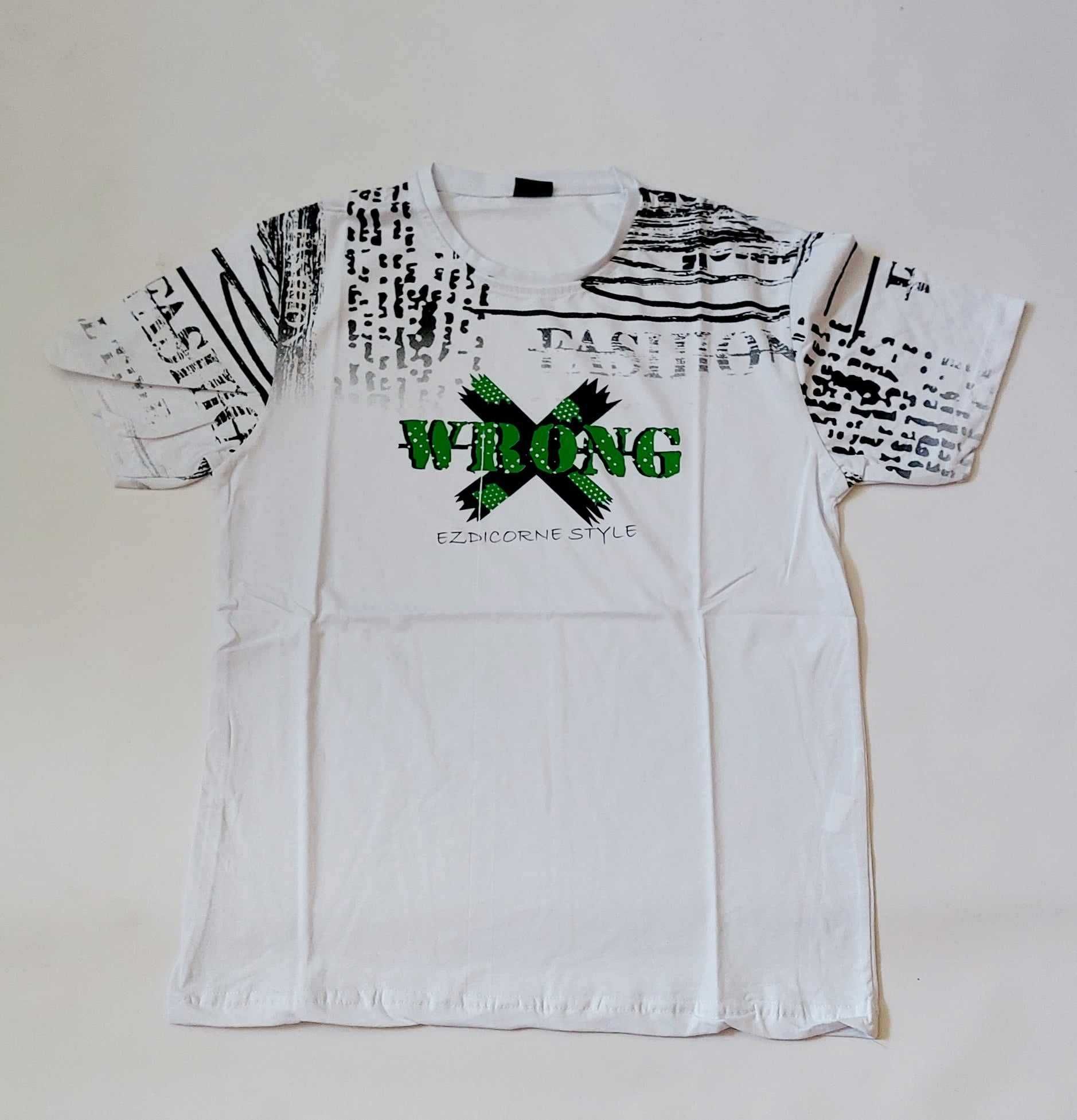 Koszulka męska bawełna t-shirt męski turecki Ezdicorne r. 2XL - 118 cm