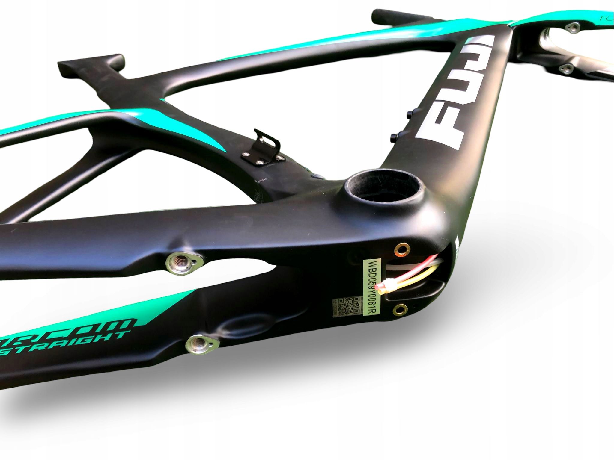 Rama Rowerowa Triathlon FUJI NORCOM STRAIGHT 2.1 55Cm Kompletna Carbon