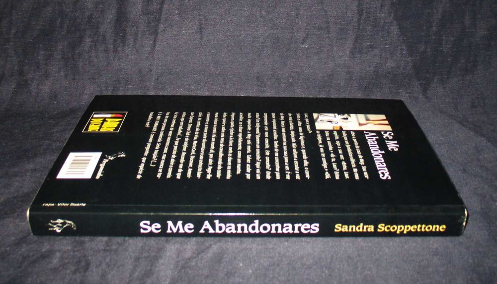 Livro Se Me Abandonares Sandra Scoppettone