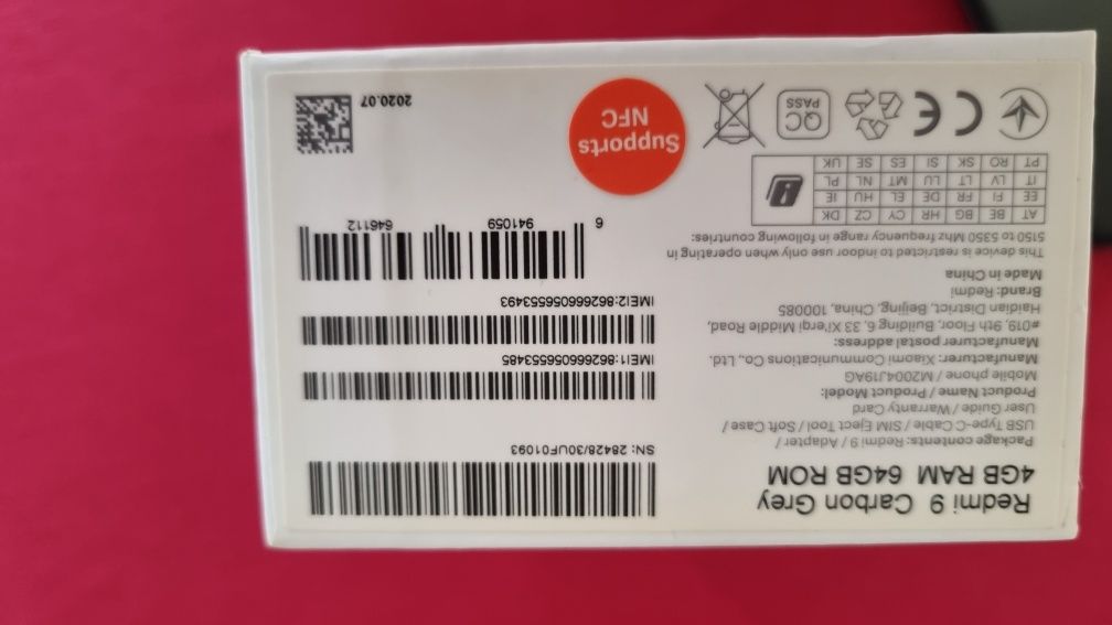 Xiaomi Redmi 9 carbon grey