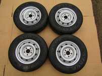 4x Felgi Koła 15 Fiat Ducato Peugeot Boxer Citroen Jumper  Opony 215/70 15