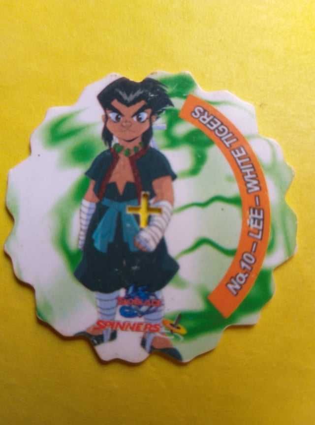 Tazos Beyblade Spinners