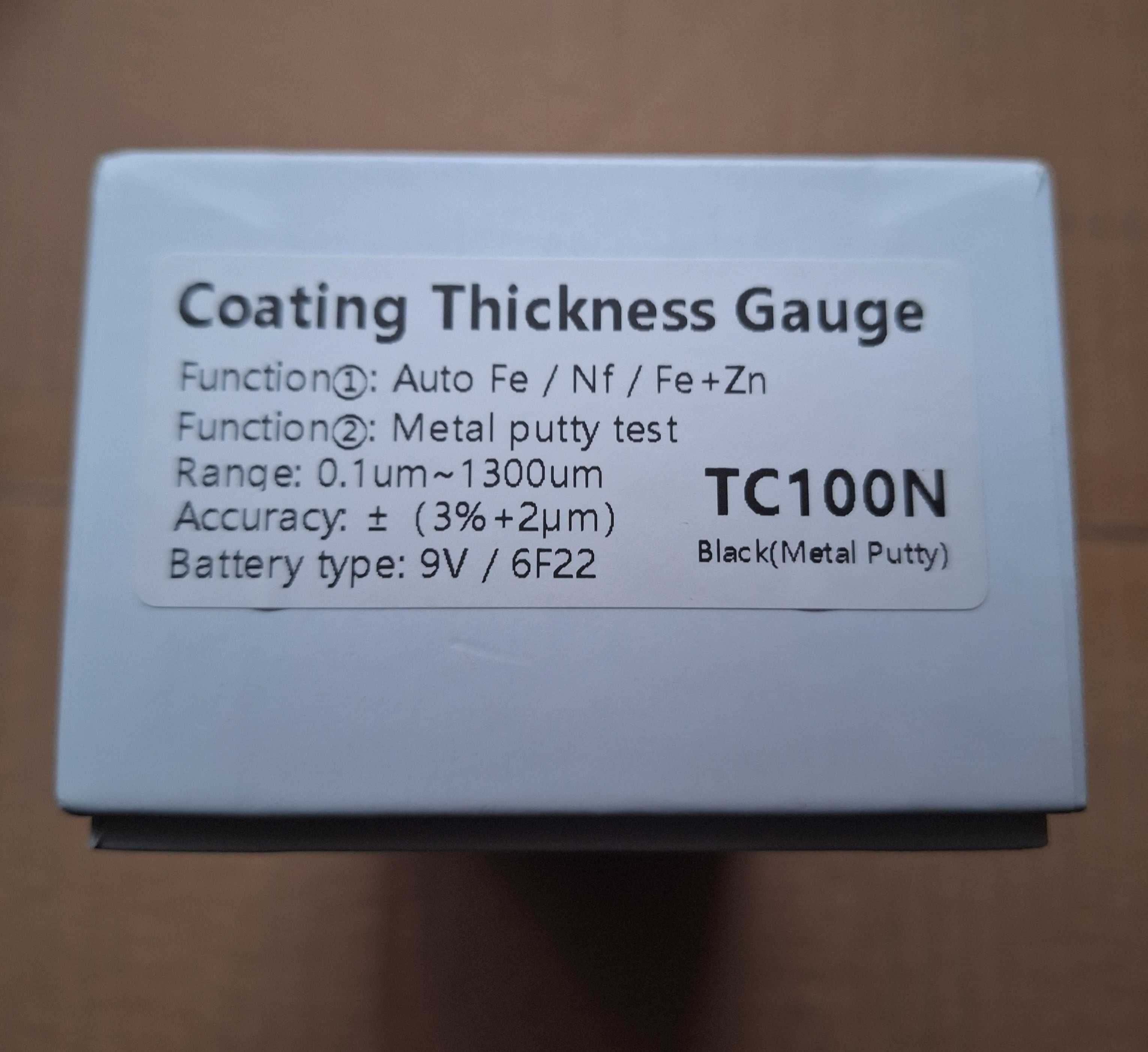 Товщиномір. Толщиномер R&D TC100 NEW Upgraded +Zn (Fe,NFe,Fe+Zn)