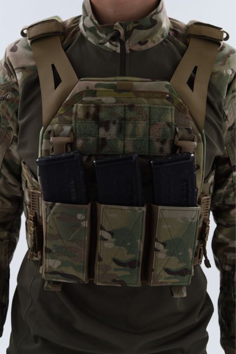 Плитоноска WAS Warrior LPC Carrier V1 with Detachable Triple 5.56