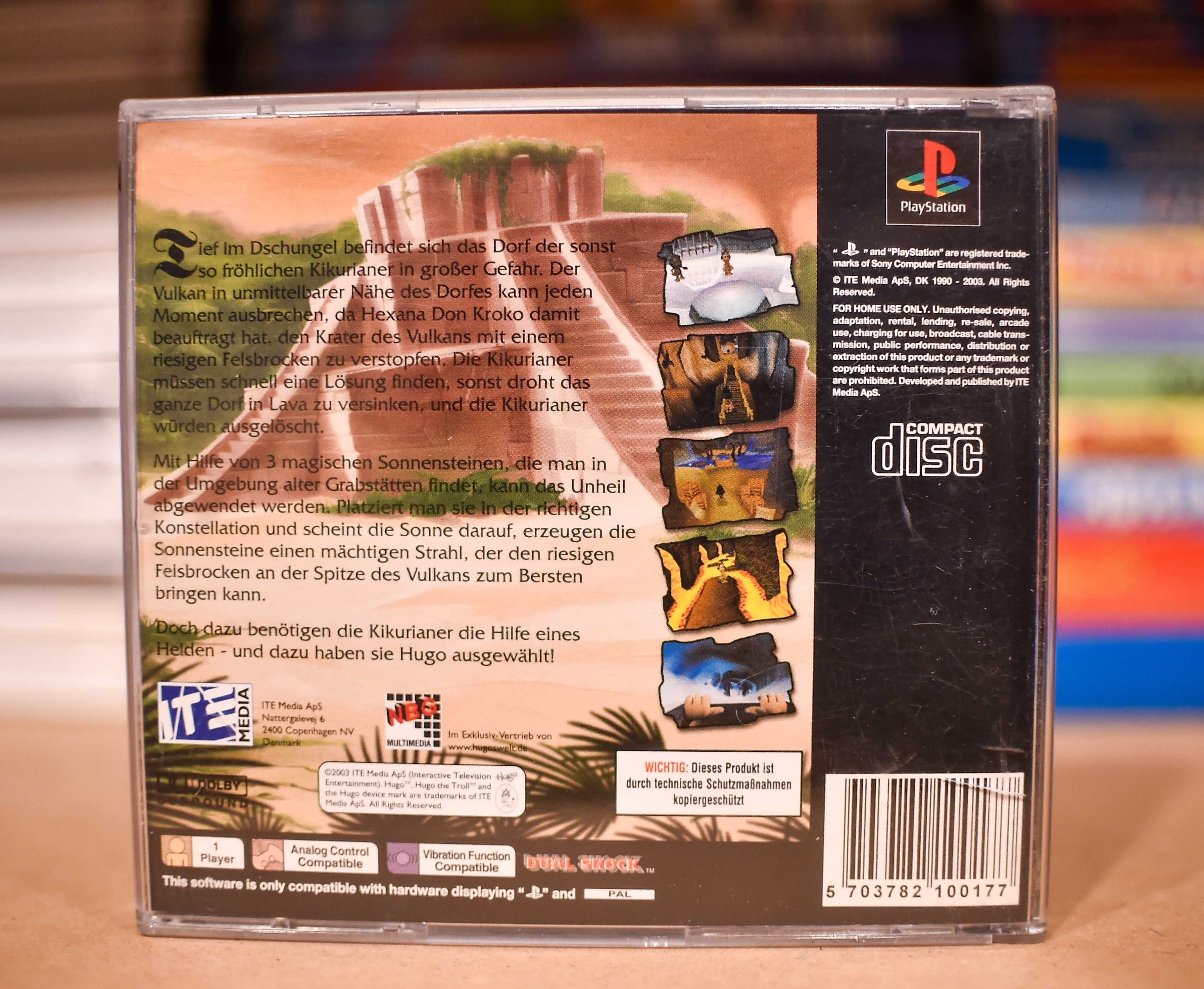 PS1 # Hugo The Quest For The Sunstones