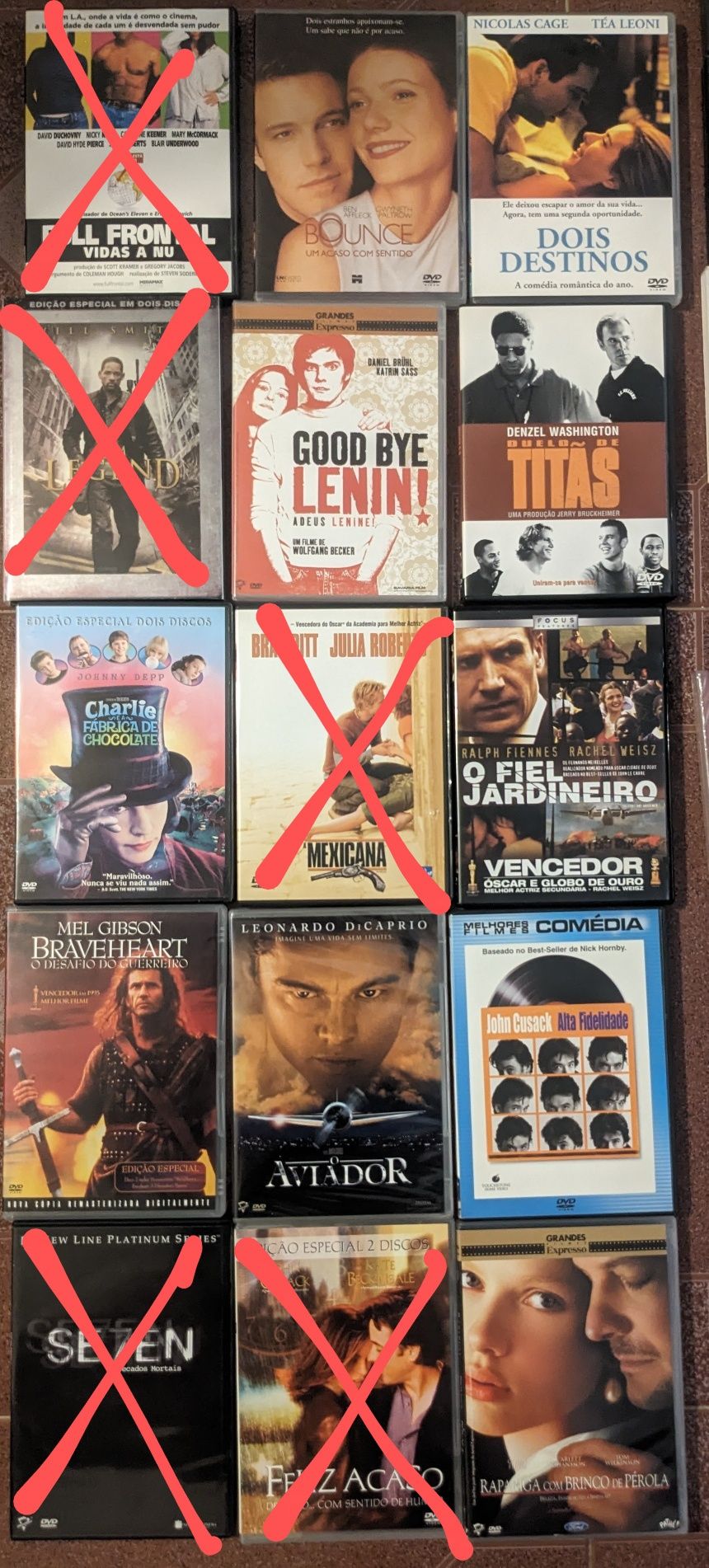 Pacote de 31 filmes DVD's