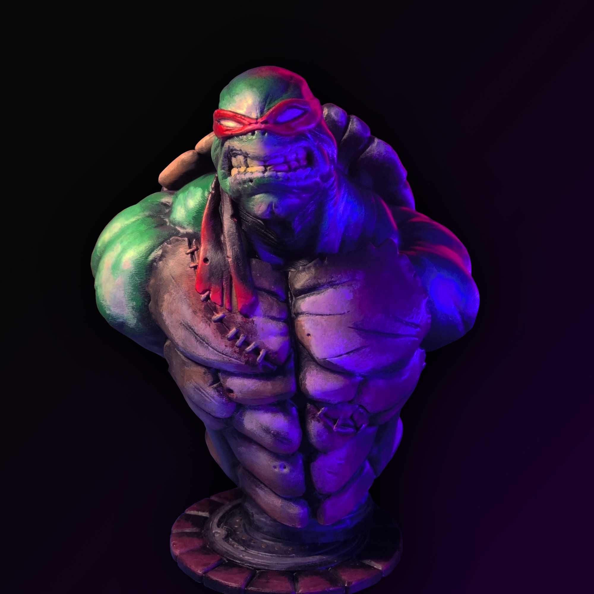 Żółwie Ninja Figurka Kolekcjonerska skala 1/6, 26cm wysokości, TMNT