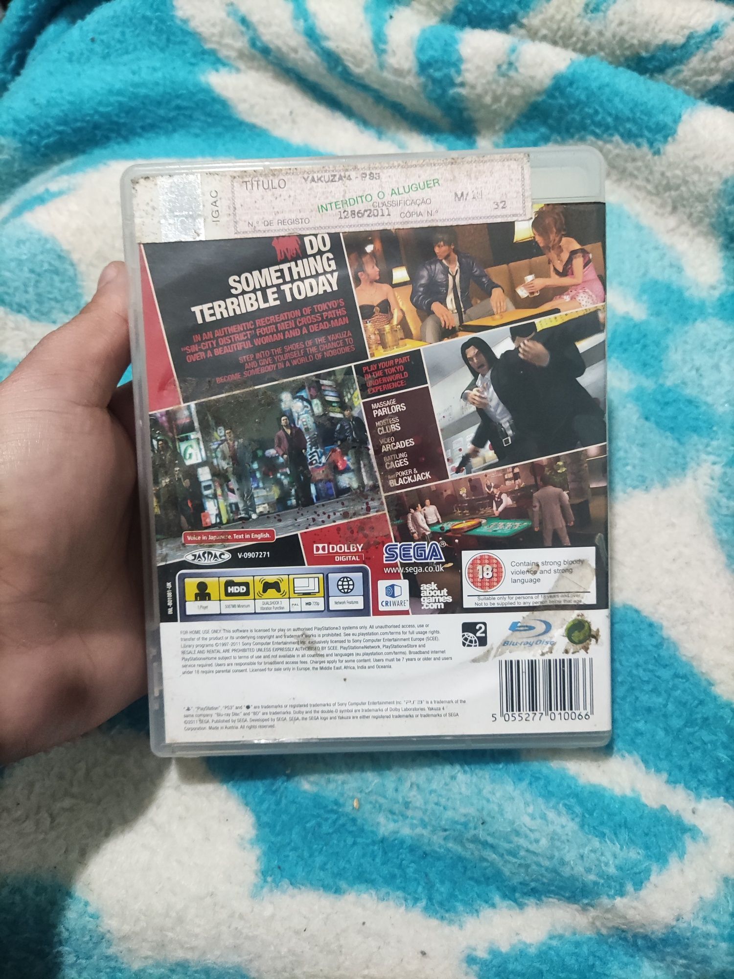 Yakuza 4 para PS3