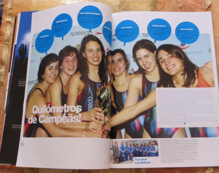 Revista  Futebol Dragões - Especial, Atletismo, Corrida e Natação