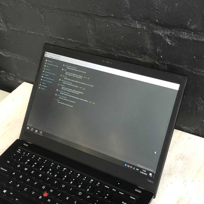 Ноутбук Lenovo ThinkPad T480s i5-8350U 8/256 SSD FHD IPS Б/В | 21 шт