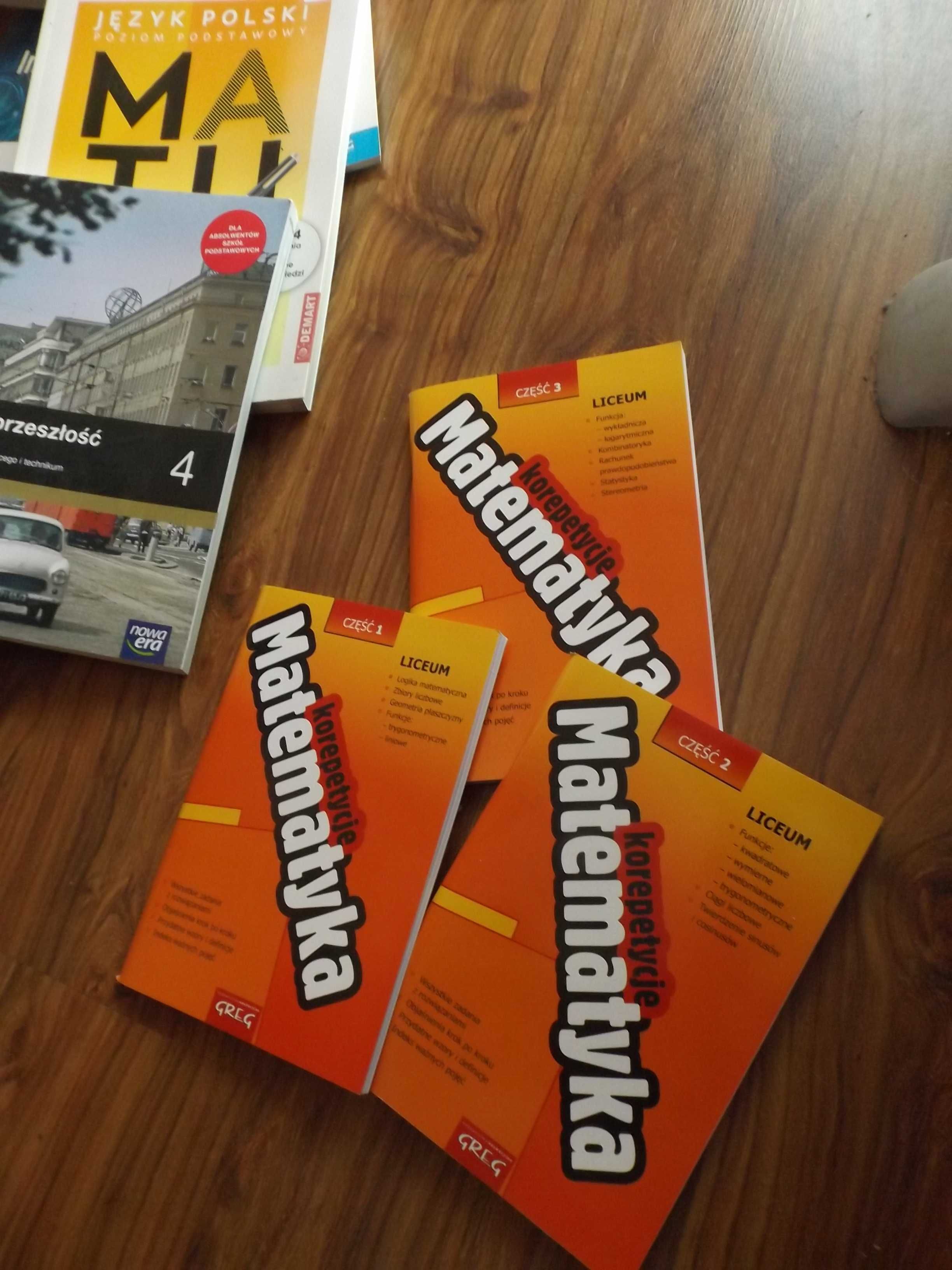 Matematyka powtórki liceum technikum nowe