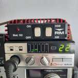 Radio cb e amplificador