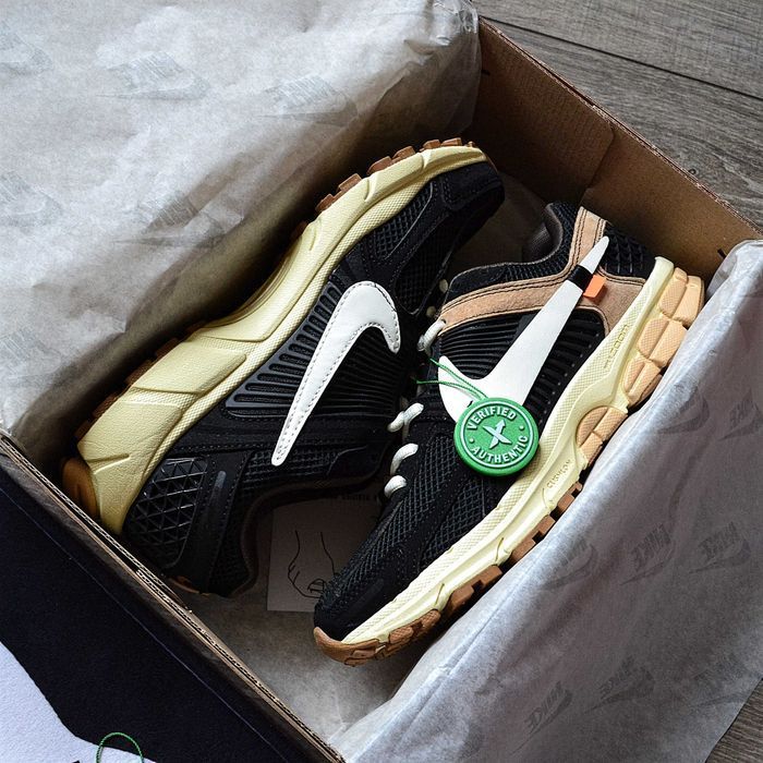 Мужские кроссовки NIKE ZOOM VOMERO 5 OFF-WHITE 'BLACK' 41-45