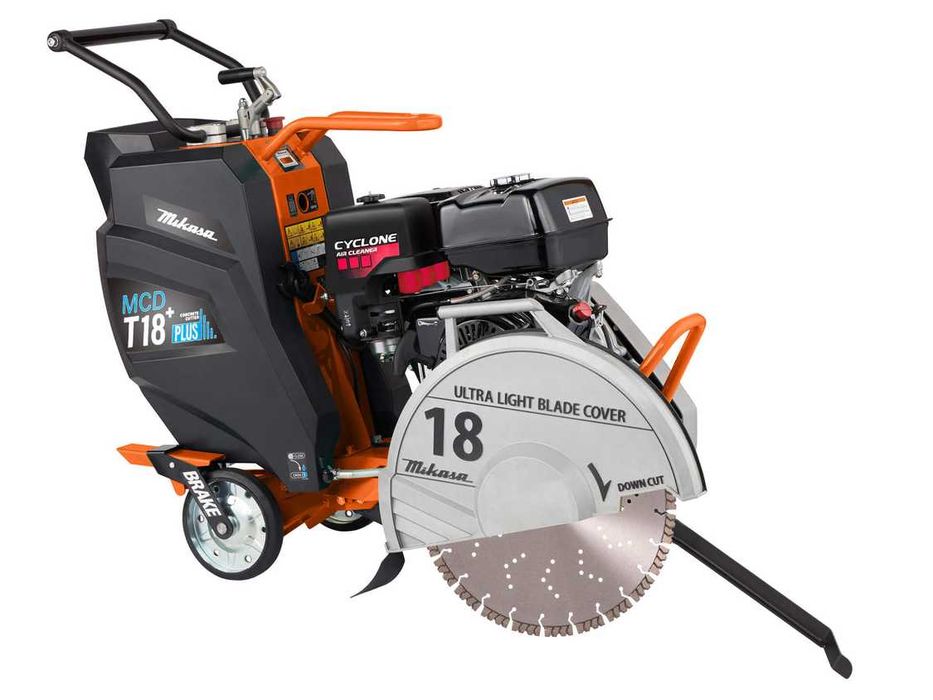 WYPOŻYCZALNIA - Spalinowa jezdna piła drogowa do cięcia asfaltu betonu