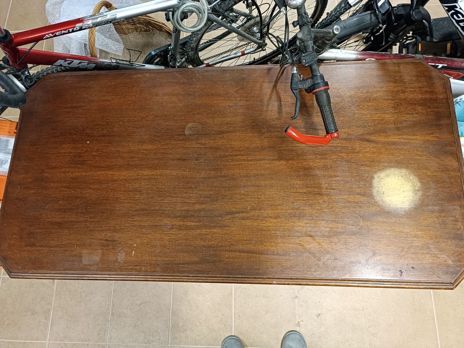 Drewniane dębowe biurko, Vintage, antyk