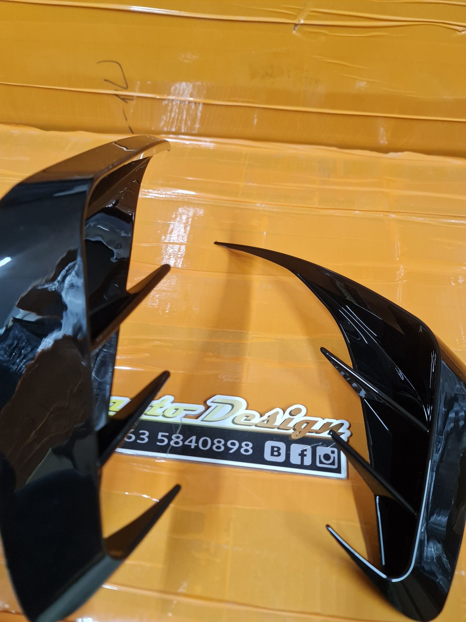 Накладки воздухозаборников элероны бампера для BMW 3 G20 G21 M packet