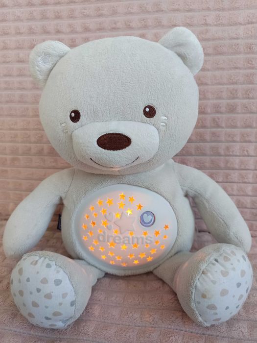 Miś Chicco z projektorem