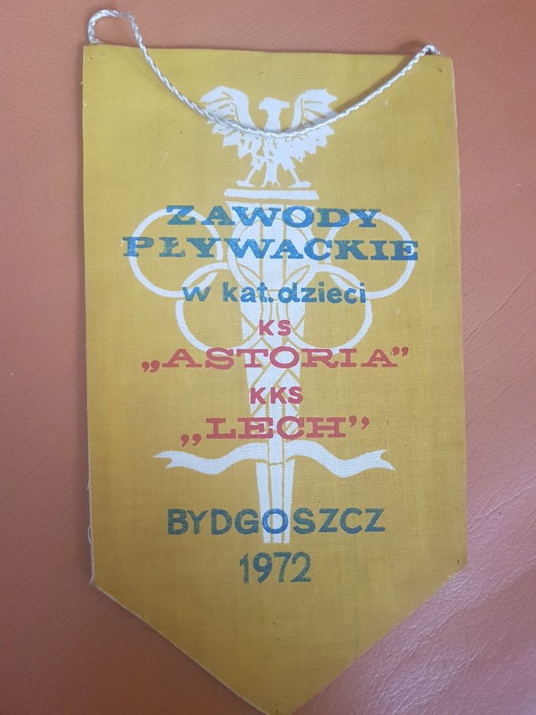 Proporczyk z lat 70 lech astoria