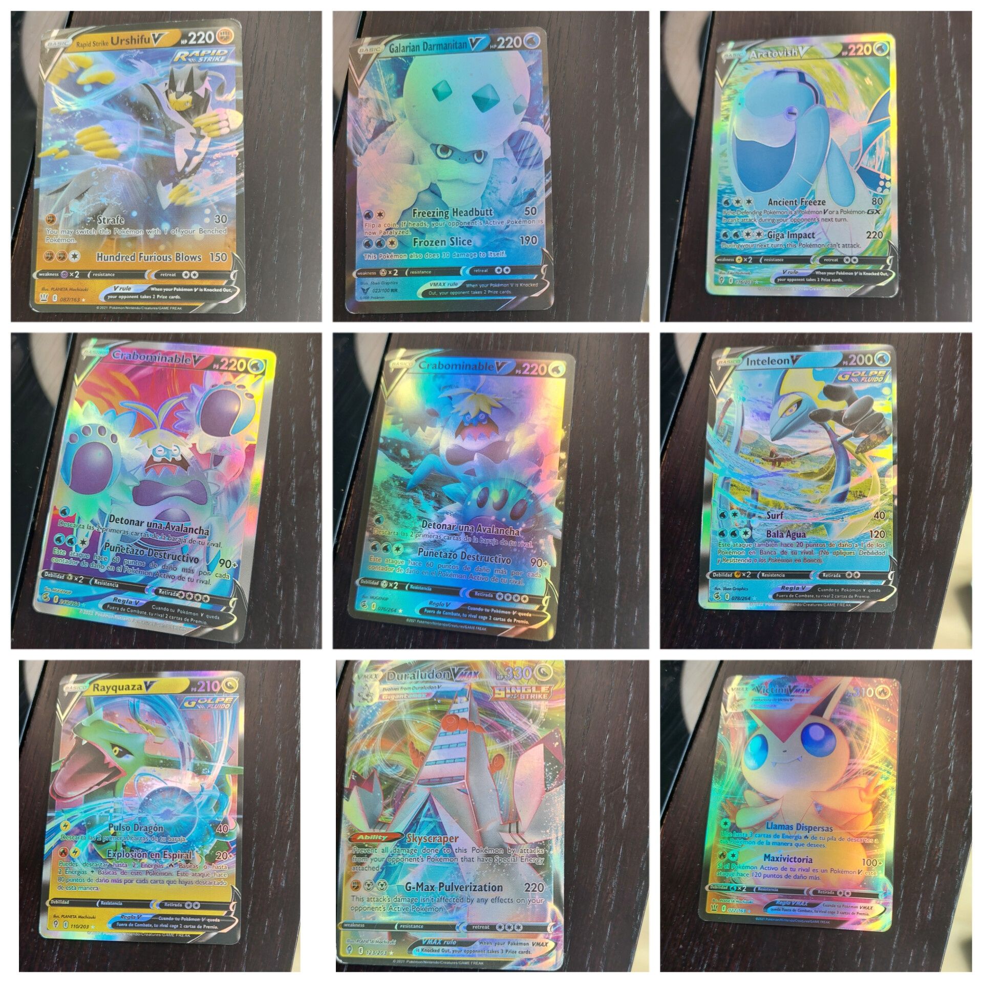 Cartas POKEMON raras e originais