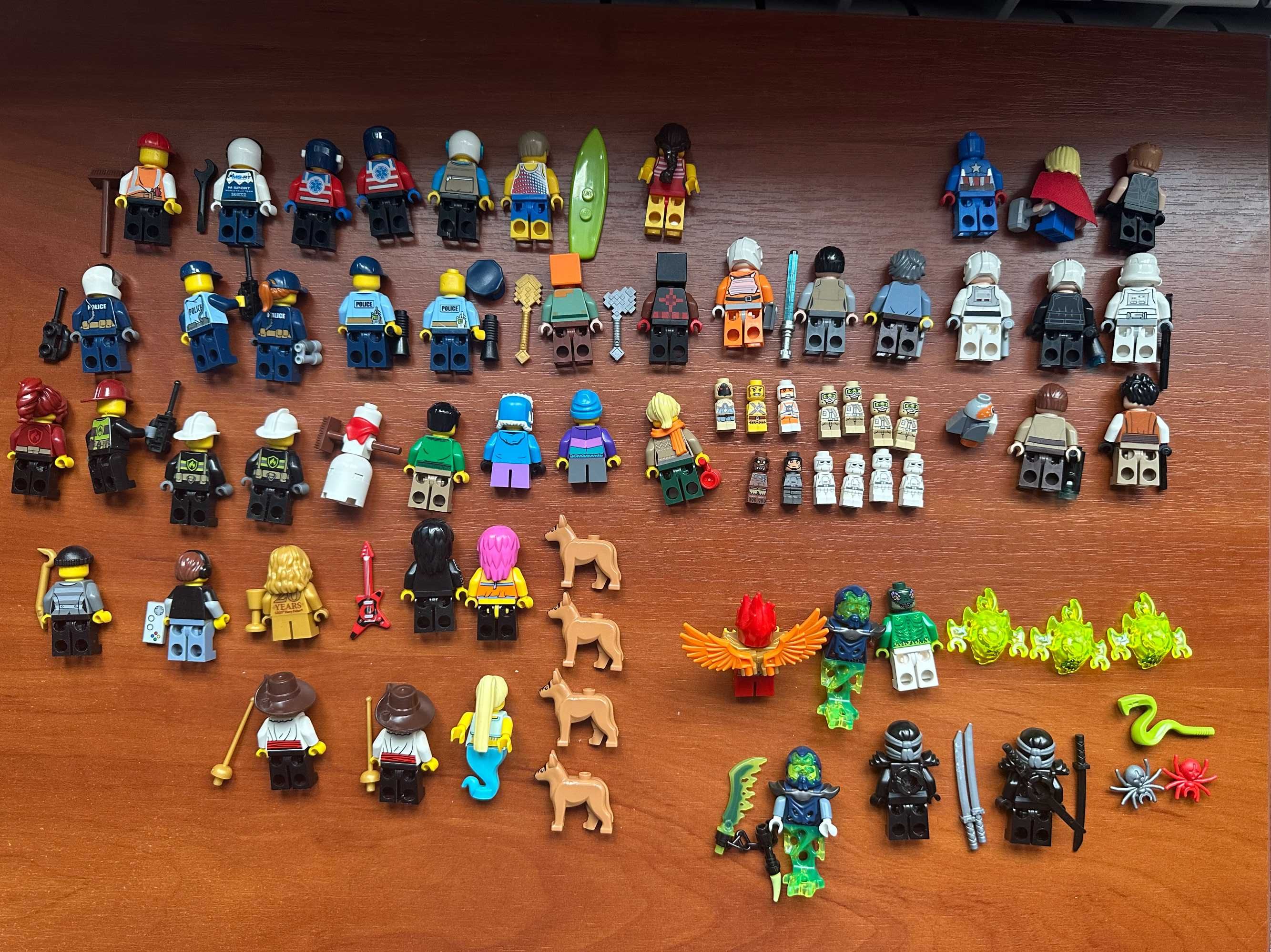 Фигурки Lego (оригинал) Star Wars Ninjago Marvel  Minecraft Potter