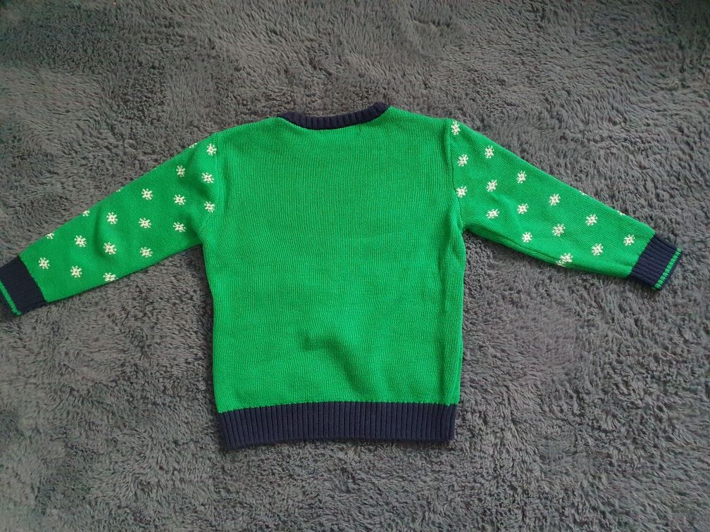 Sweter świąteczny rozmiar 104