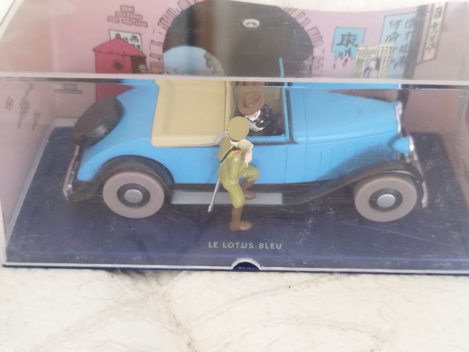 Tintim carro de colecionador