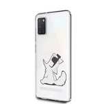 Etui Karl Lagerfeld do Samsung Galaxy M21 hardcase transparent Choupet