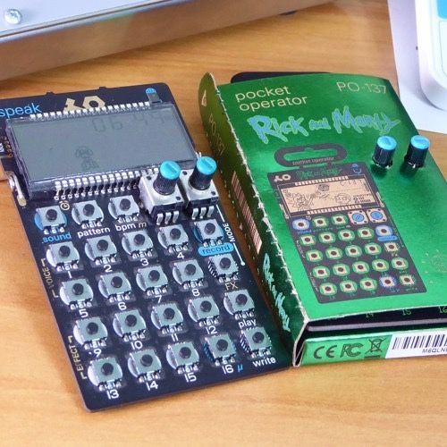 PO-35 Speak lub PO-137 Rick & Morty Teenage Engineering