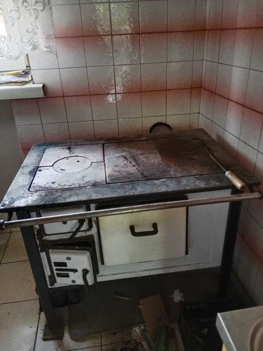 kuchnia węglowa, piec, używana