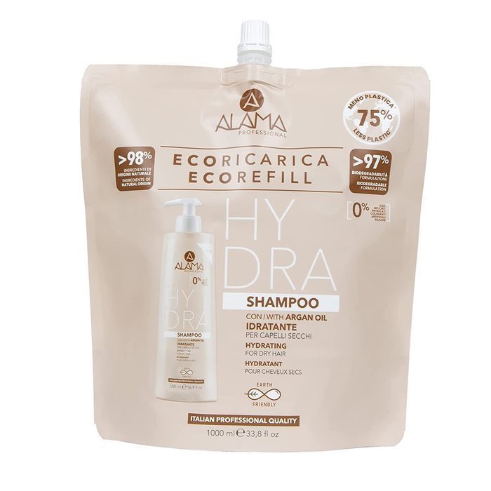 Alama Hydra nawilżający szampon do włosów suchych refill 1000ml