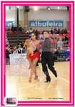 Vestido de dança de salão latinas