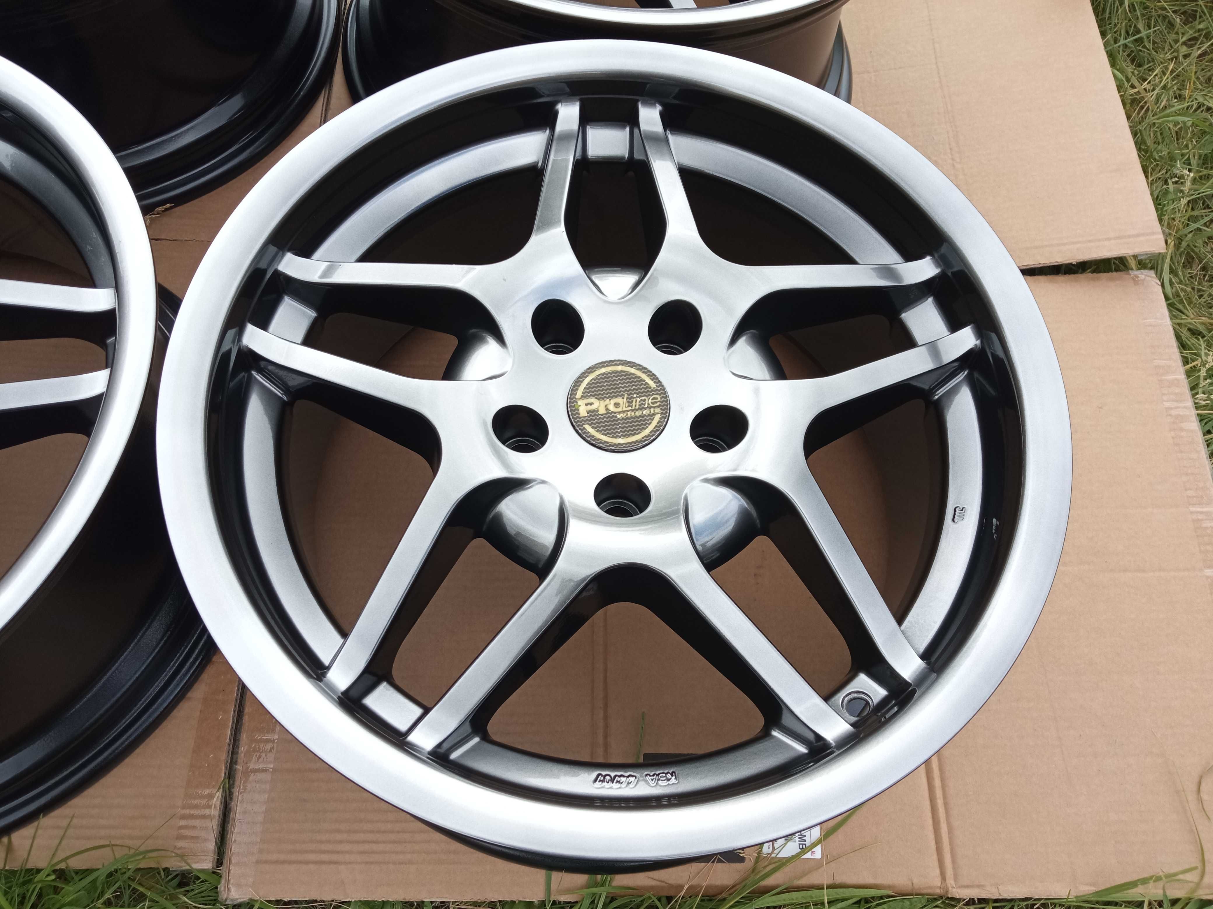 Felgi ProLine 18cali 5x120 et30 8,5J Shadow chrome BMW e39 Opel Insign