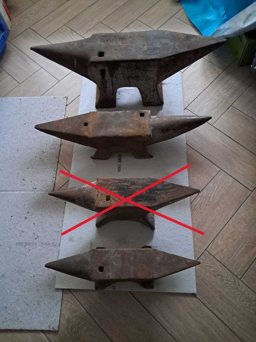 Kowadło kowalskie 120 kg