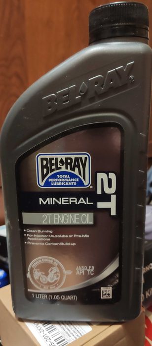 IPONE SEL F OIL 2T 1l + BEL RAY Mineral 2T 850 ml
