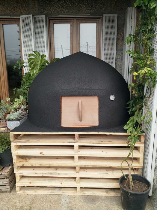 Forno Lenha Tradicional Preto