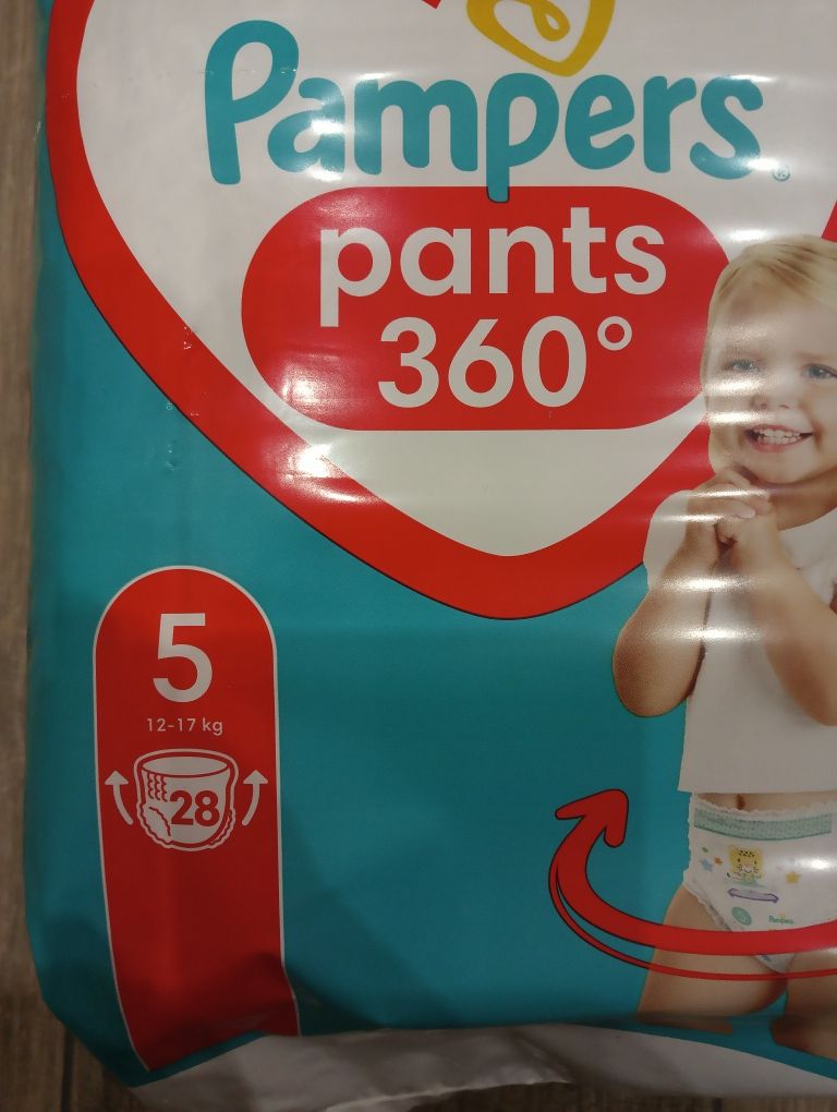 Sprzedam 2 opakowania Pampers pants 360 rozm. 5. 12-17kg