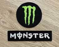 Zestaw termo naszywek Monster ozdobne