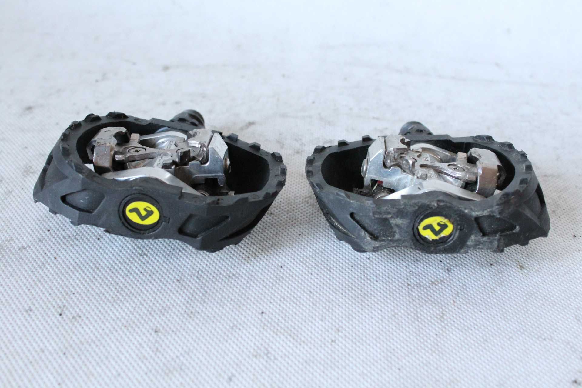 DOBRY STAN pedały rowerowe SPD shimano PD-M424  . 0425