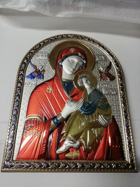 Imagem Virgem Maria em prata