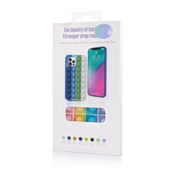 Etui Anti-Stress Iphone 13 Pro Box Granat/Róż/Malina/Pistacja