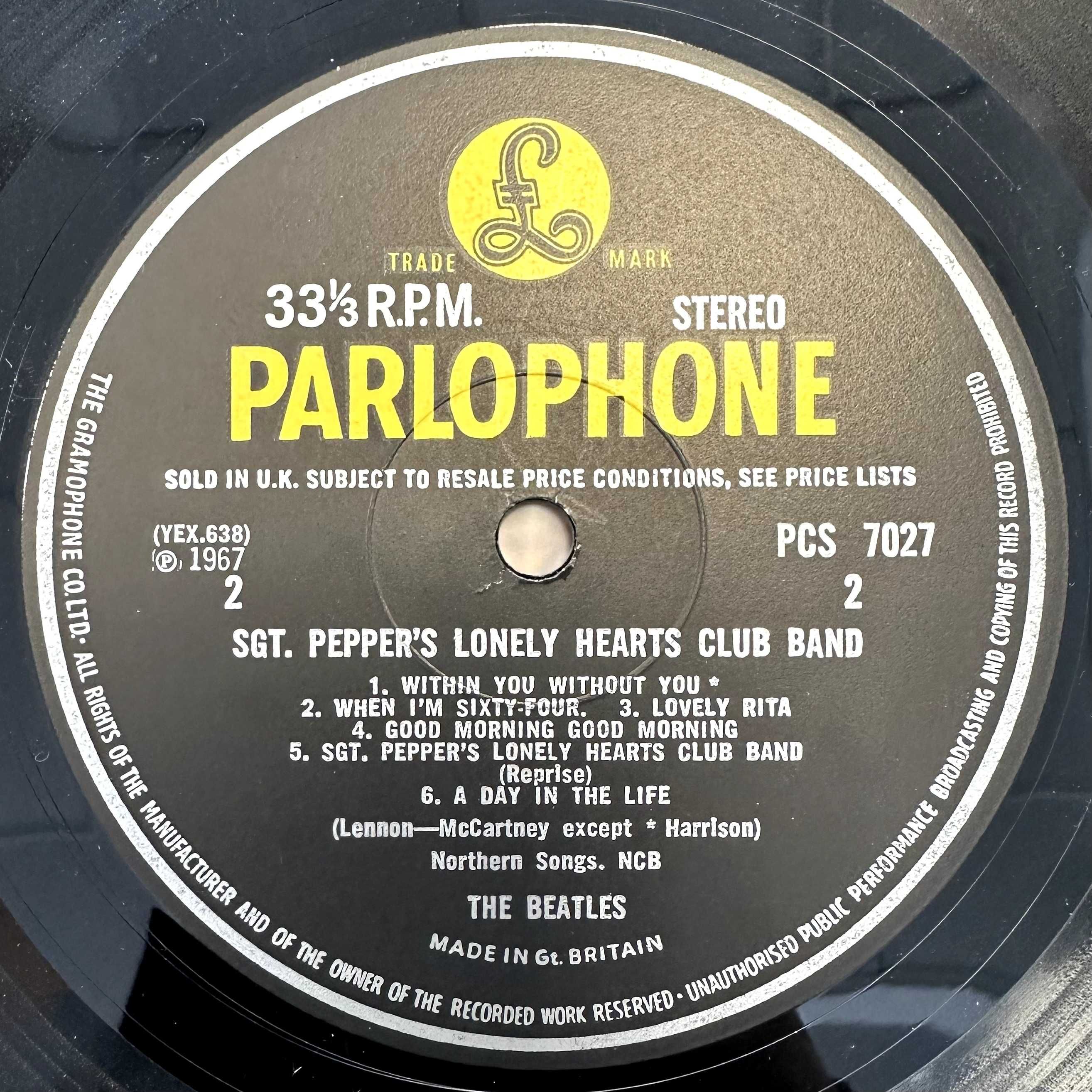 The Beatles - Sgt. Peppers Lonely Hearts Club Band (Vinyl, 1967, UK)