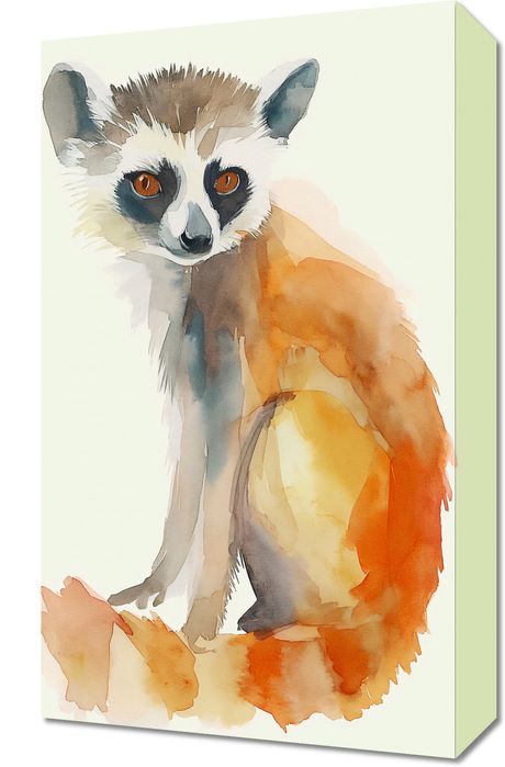 Obraz 30x50cm Lemurek