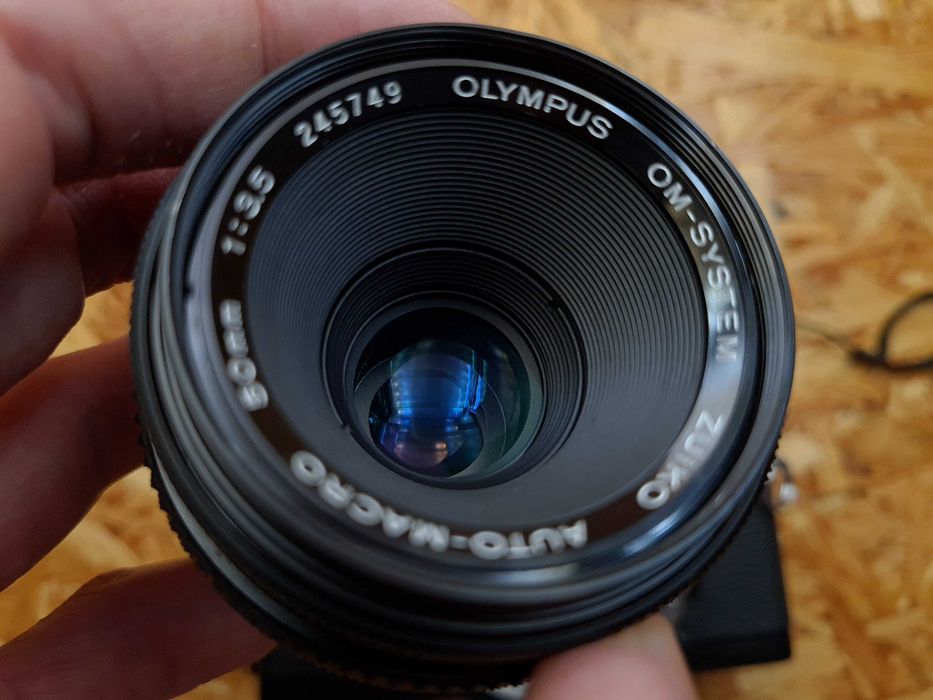 Olympus om2 spot /program + Macro Zuiko 50mm 3.5  Super Stan GWARANCJA