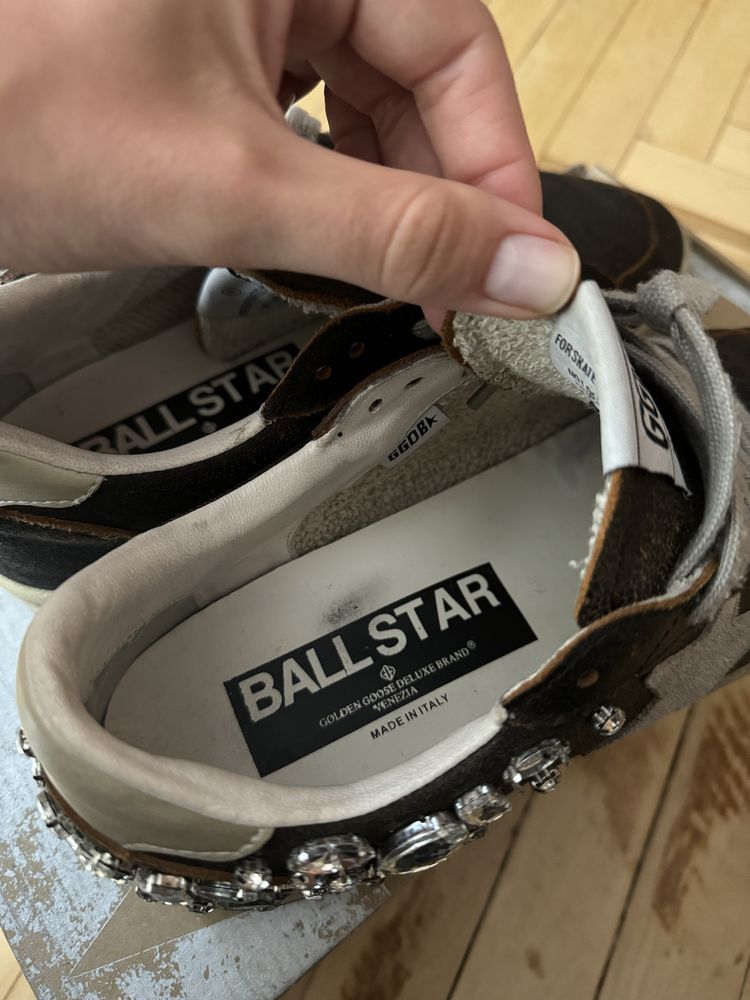 Кеды golden goose лимитированная коллекция со swarovski