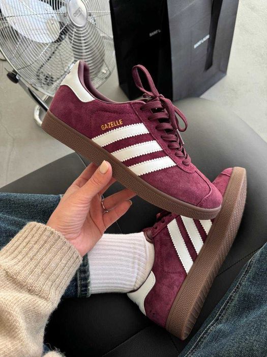 Кросівки Adidas Gazelle Bordo premium